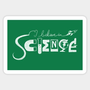 I Believe in Science Sticker